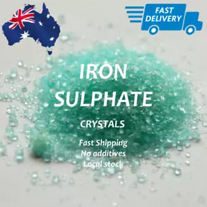 Iron Sulphate Ferrous Sulfate (FeSO4) 99% AU Seller FREE FAST SHIPPING - Picture 1 of 3