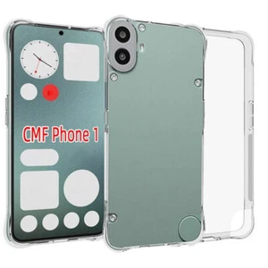 For Nothing CMF Phone1 Anti Impact Corner Protective Clear Gel case back cover - Picture 1 of 10