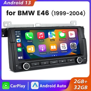8.8" For BMW 3 Series E46 1998-2006 CarPlay Android 13 Car Stereo GPS Navi Radio - Bild 1 von 14