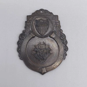 Antique Knights Of Columbus Pendant K Of C - Picture 1 of 4