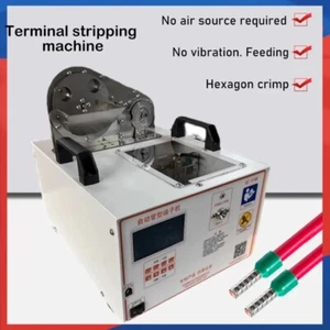 Automatic Stripping and Twisting Wire Crimping Machine Terminal Crimping Machine - Picture 1 of 9