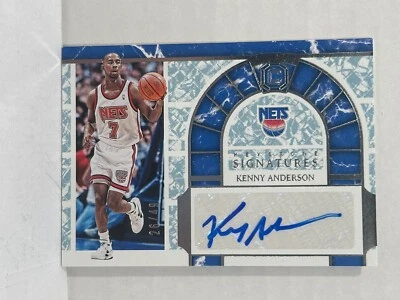 2018-19 Panini Cornerstones Keystone Signatures Crystal Kenny Anderson automático/49 Foto 1 de 4