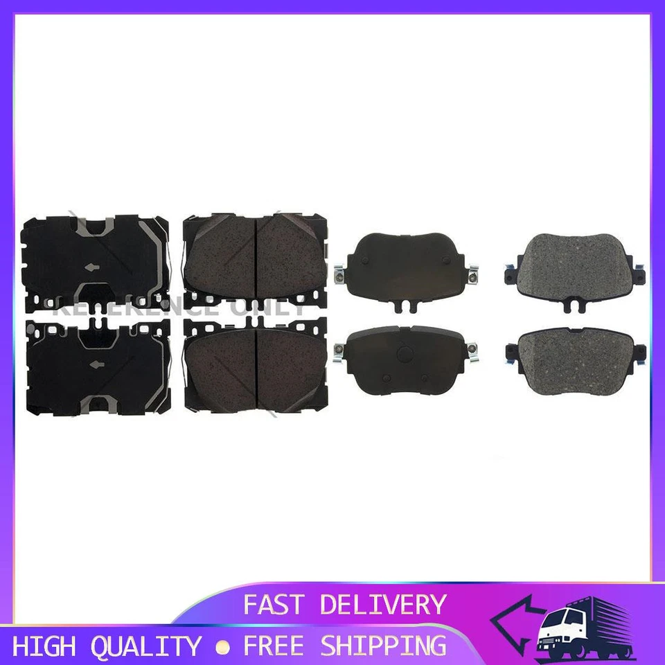 Posi Quiet Brake Pads For Mercedes-Benz E300 2.0L 2019 2018 2017 - Image 1 of 1