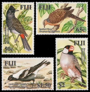 Fidschi 2007 - Mi-Nr. 1202-1205 ** - MNH - Vögel / Birds - Picture 1 of 1