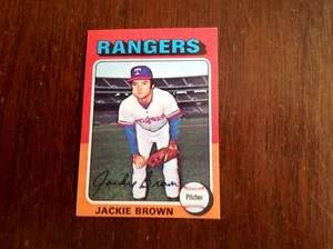 1975 Topps Mini #316 Jackie Brown (EXMT) - Picture 1 of 2