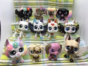 Mini animalerie LOT PERSONNALISÉ DE 2 CHIOTS TECKEL ALÉATOIRE GRAND DANOIS peint à la main - Photo 1/12