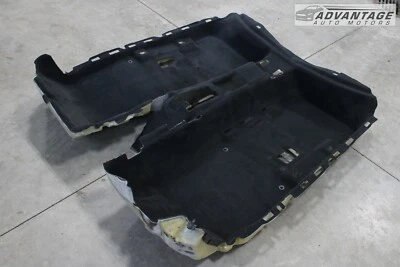 AUDI A4 B8 2009-2016 PISO INFERIOR INTERIOR ALFOMBRA REVESTIMIENTO CUBIERTA MOLDURA NEGRO OEM Foto 1 de 4