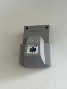 (Oem) Nintendo 64 Rumble Pak Controller - Gray (Nus-013) Clean, Tested