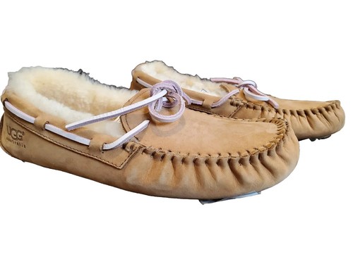 Scarpa mocassino UGG Australia Dakota scamosciato shearling 5131 donna 6 nuova