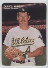 1988 Mother's Cookies Oakland Athletics Stadium Giveaway Carney Lansford #6