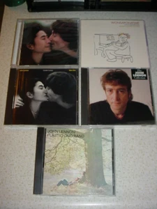 9 CD LOT, JOHN LENNON YOKO ONO, GEORGE HARRISON, PAUL MCcARTNEY, THE BEATLES - Picture 1 of 2