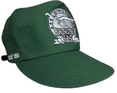 Vintage 90s John Deere Hat Cap Strap Back Moline 1994 Plow Embroidered - Image 1 of 4