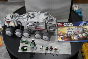 LEGO Star Wars (8098) Clone Turbo Tank COMPLETE (ALL FIGS.) With BOX and Manual - Picture 1 of 13