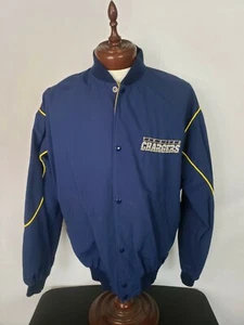 🚨🔥Vintage Starter XL Button San Diego Los Angeles Chargers Jacket EUC Rare! - Picture 1 of 12
