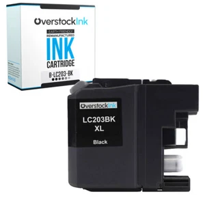 Cartucho de tinta negro compatible 1PK LC203 para Brother MFC-J4320DW J4420DW J460DW - Imagen 1 de 1