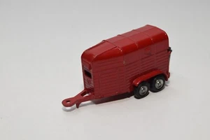 B32 1:60 3INCH CORGI JUNIORS RICE HORSEBOX RIMORCHIO ROSSO OTTIME CONDIZIONI. - Foto 1 di 8