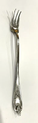 Вилка коктейльная из морепродуктов посеребренная Old Colony 1847 Rogers - Изображение 1 из 2