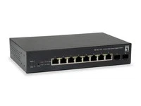 LevelOne Switch 8x PoE GEP-1051 2xGSFP 70W - Switch - Bild 1 von 1