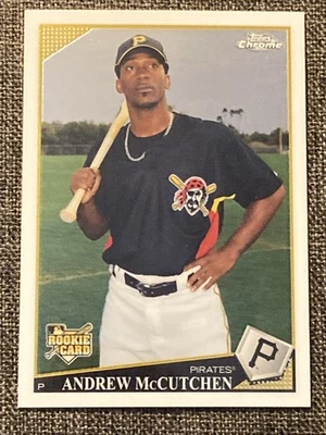 2009 Topps Chrome - Andrew McCutchen #213 (RC) - Image 1 of 2