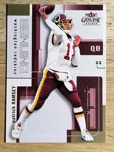 2003 Fleer Genuine Insider #72 Patrick Ramsey - Picture 1 of 2