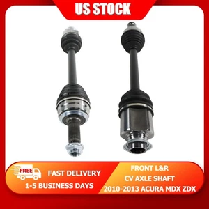2010-2013 Acura MDX/ZDX Front CV Axle Shaft Assembly Pair 3.7L V6 OEM 2PCS - Picture 1 of 13