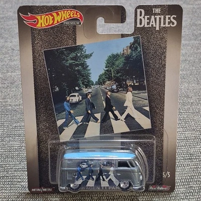 Autobús de panel Volkswagen T1 2019 Hot Wheels Pop Culture The Beatles Abbey Road nuevo Foto 1 de 4
