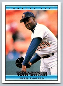 1992 Donruss #441 Tony Gwynn San Diego Padres - Picture 1 of 2
