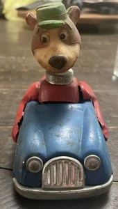Vintage Marx Huckleberry Hound & Friends Yogi im Auto 1962 (muss gereinigt werden) - Bild 1 von 7