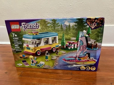LEGO FRIENDS: Forest Camper Van and Sailboat (41681) NEW!! SEALED! - Image 1 of 4