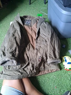 Antiga coleção Pacific Trail clima frio pesado 100% algodão - Imagem 1 de 4