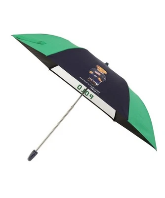 POLO RALPH LAUREN Niños Sombrilla Plegable Paraguas Polo Oso Color Verde Combo Foto 1 de 4