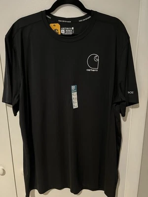 Camiseta Carhartt Para Hombre XL Force Sun Defender Ligera Manga Corta Logo Foto 1 de 4