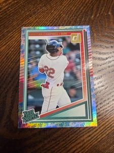2025 Panini Donruss - Kristian Campbell Rocket Foil #151 Boston Red So - Picture 1 of 2