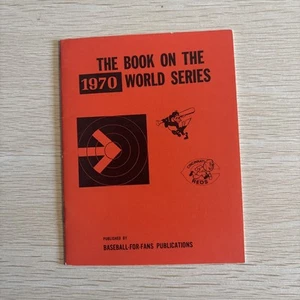 EL LIBRO SOBRE LA SERIE MUNDIAL 1970 ROJOS CARDENALES BÉISBOL PARA AFICIONADOS - Imagen 1 de 2