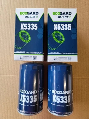 2 x Oil Filter X5335 For 2014, 2013, 2012, 2011 Ram 2500 6.7L 6Cyl Diesel - Image 1 of 3