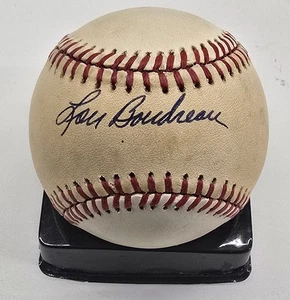 Lou Boudreau Indians Autograph ONL Baseball Auto PSA - Picture 1 of 3