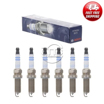 Genuine BOSCH Double iridium Spark Plugs 6PCS for ES350 RX350/Avalon Camry/ S60 - Image 1 of 4