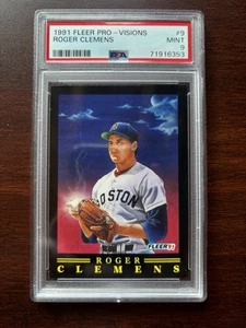 1991 Fleer Roger Clemens Pro Visions PSA 9!!! Rare! New Slab, Boston Red Sox! - Picture 1 of 2