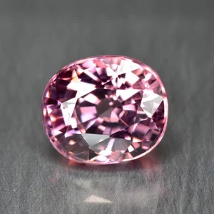 ¡Minas raras de 1,31 quilates! Granate Malaya Sin Calentar Color Rosa Agradable Calidad _Tanzania - Imagen 1 de 1