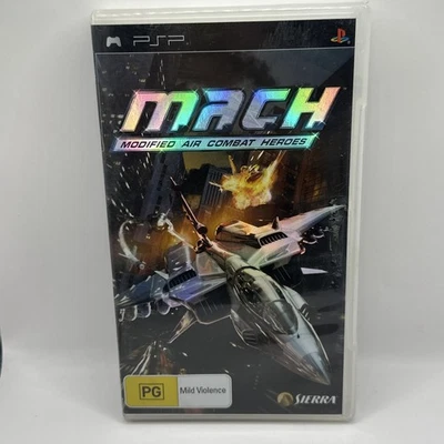 MACH: Modified Air Combat Heroes • PlayStation Portable PSP Game (2006) M.A.C.H. - Image 1 of 4