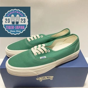 VANS PREMIUM Authentic 44 VN000CQAD3R Pine Green Unisex Canvas Upper Shoes - Picture 1 of 13