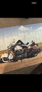 Banner de motocicleta Man Cave Indian 7 pies de largo "Ride With Confidence" nuevo - Imagen 1 de 7