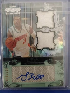 2007-08 Topps Echelon Dual Relics/199 Gerald Wallace Autograph - Picture 1 of 2