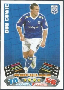 TOPPS MATCH ATTAX CHAMPIONSHIP 2011-12- #072-CARDIFF CITY-DON COWIE - Picture 1 of 1