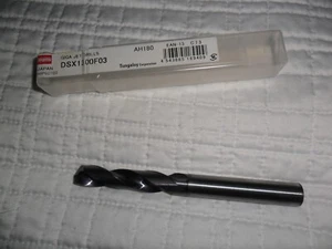 13.00 MM SOLID CARBIDE 2 FLUTE COOLANT DRILL TIALN COATED BY TUNGALOY JAPAN - Picture 1 of 5