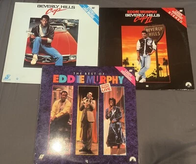 Beverly Hills Cop 1 & 2 , & The Best Of Eddie Murphy - Laserdisc Lot Of 3 — 第 1/4 张图片