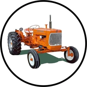 Allis Chalmers D-14 Tractor NEW Sign: 18" Dia. Round USA STEEL XL- 4 LBS - Picture 1 of 1