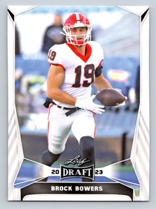 2023 Leaf Draft Football #18 Brock Bowers  Georgia