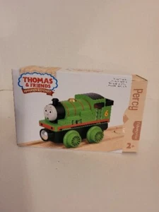 Fisher Price Thomas and Friends Wooden Railway Percy 2022 New - Picture 1 of 5