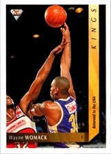 1994 Australian Futera NBL Wayne Womack #88 Sydney Kings Basketball Card